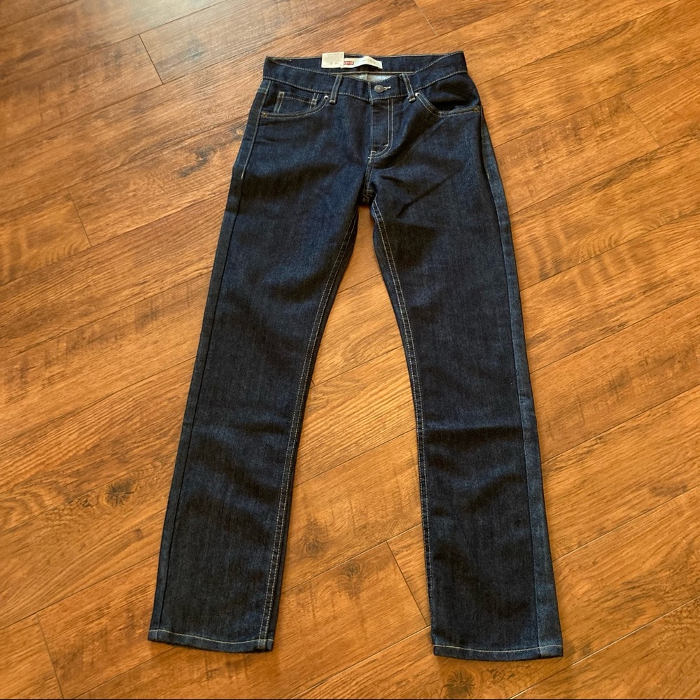 New With Tags Levi’s 511 Jeans Denim Size 28x28 (16 Regular) Slim Christmas Gift